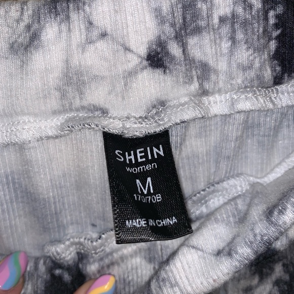 SHEIN tie dye pajama shorts - Picture 2 of 6